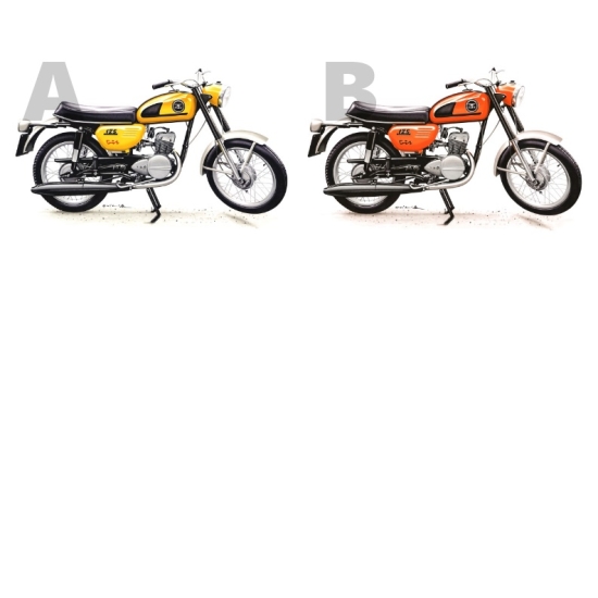 WSK 125 Gil wybierz kolor motocykla Kubek emaliowany 270ml