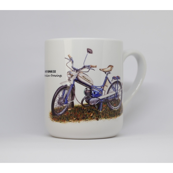 Romet Komar 232 wybierz kolor kubka i motocykla Coffee 330ml