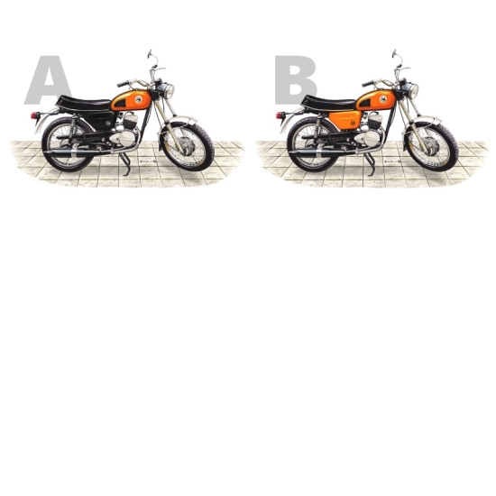 WSK 125 Kos wybierz kolor motocykla Kubek emaliowany 270ml