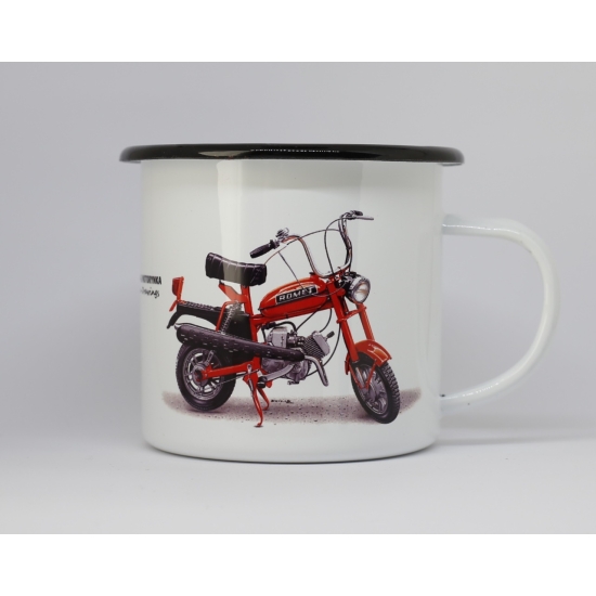 Romet Pony 50 M2 wybierz kolor motocykla Kubek emaliowany 270ml