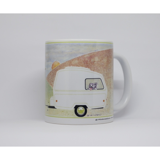 Polski Fiat 126p wybierz kolor kubka Prosty 330ml