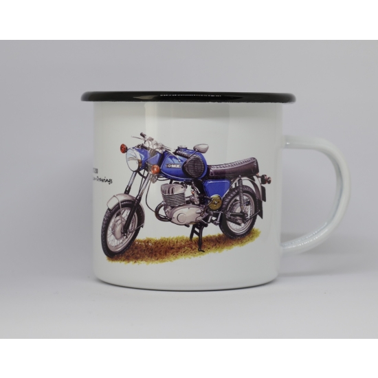 MZ TS 250 wybierz kolor motocykla Kubek emaliowany 270ml