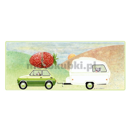 Polski Fiat 126p Kubek emaliowany 270ml