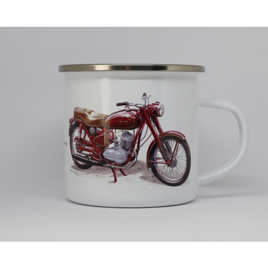 WFM M06 S34 wybierz kolor motocykla Kubek emaliowany 270ml