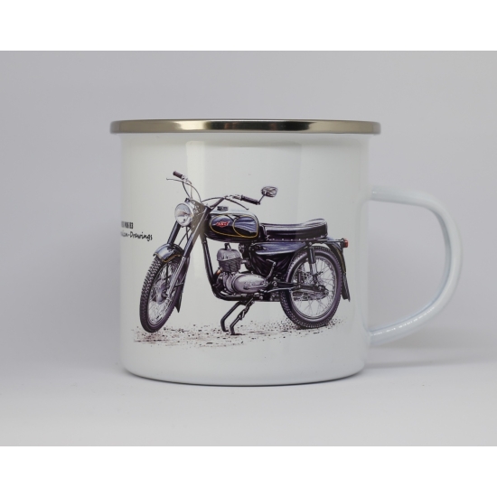 WSK 125 "Garbuska" Kubek emaliowany 270ml