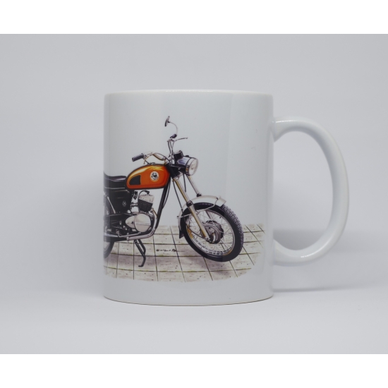 WSK 125 Kos wybierz kolor kubka i motocykla Prosty 330ml